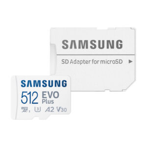 삼성 마이크로 SD카드 EVO PLUS 외장메모리 microSD 512GB